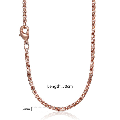Astrological - Zodiac Horoscope Necklaces for Women and Men | Rose Gold