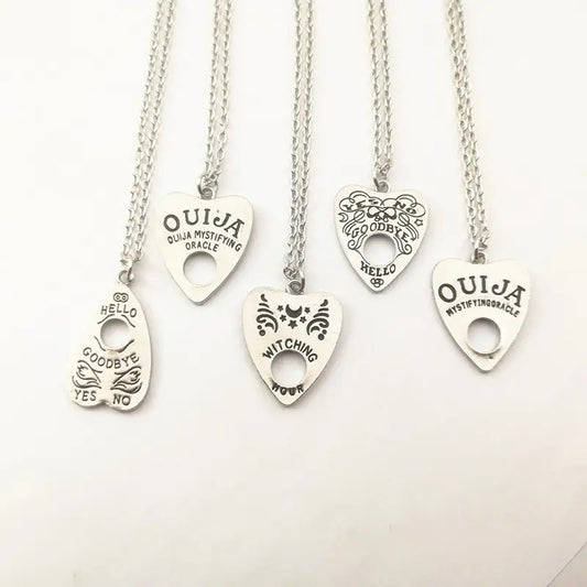 Vintage Ouija Board Planchette Necklace - Pendant