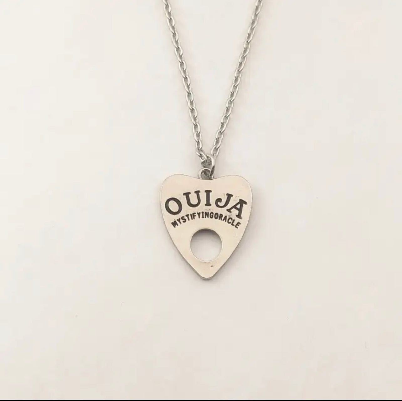 Vintage Ouija Board Planchette Necklace - Pendant