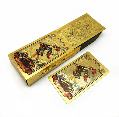 Premium Gold Foil Tarot Card Deck Series | Rider-Waite-Smith