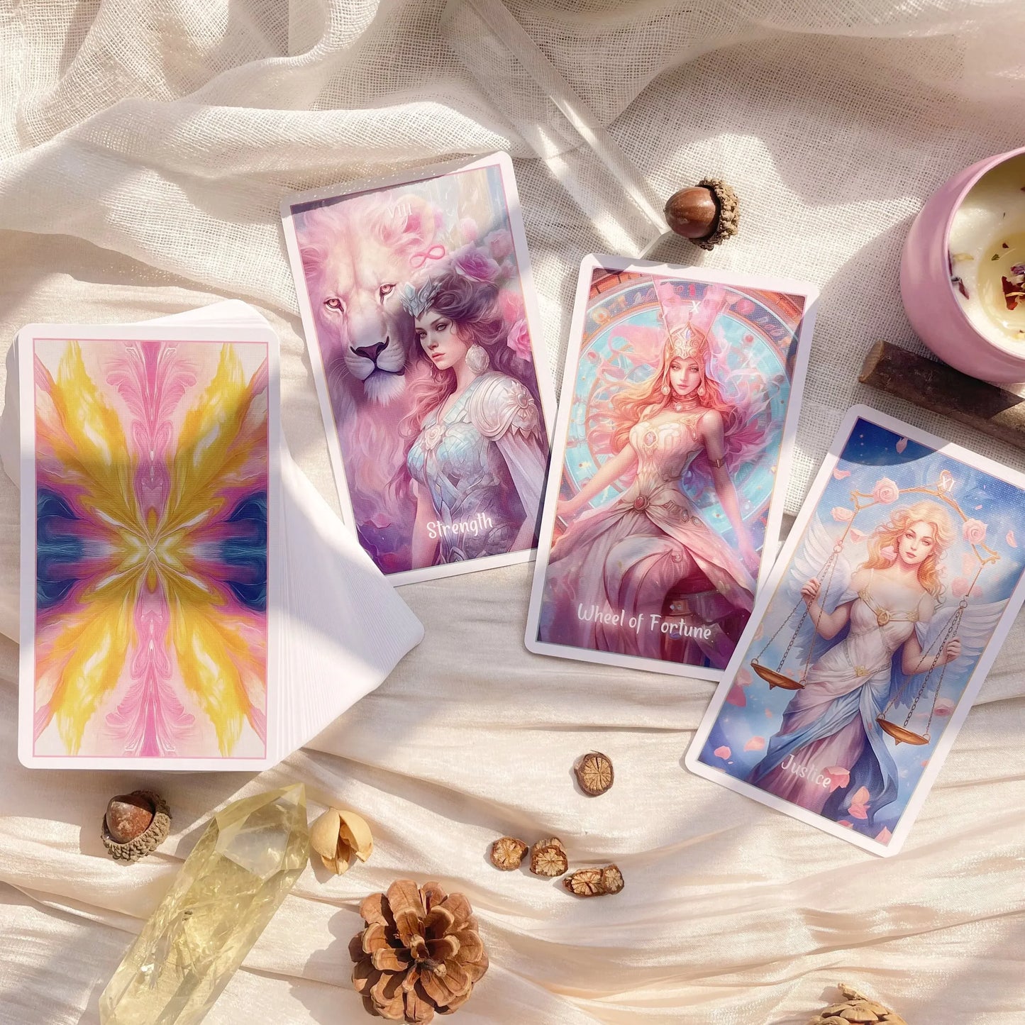 Fantasy Colors Tarot Artistic Stars Tarot Deck