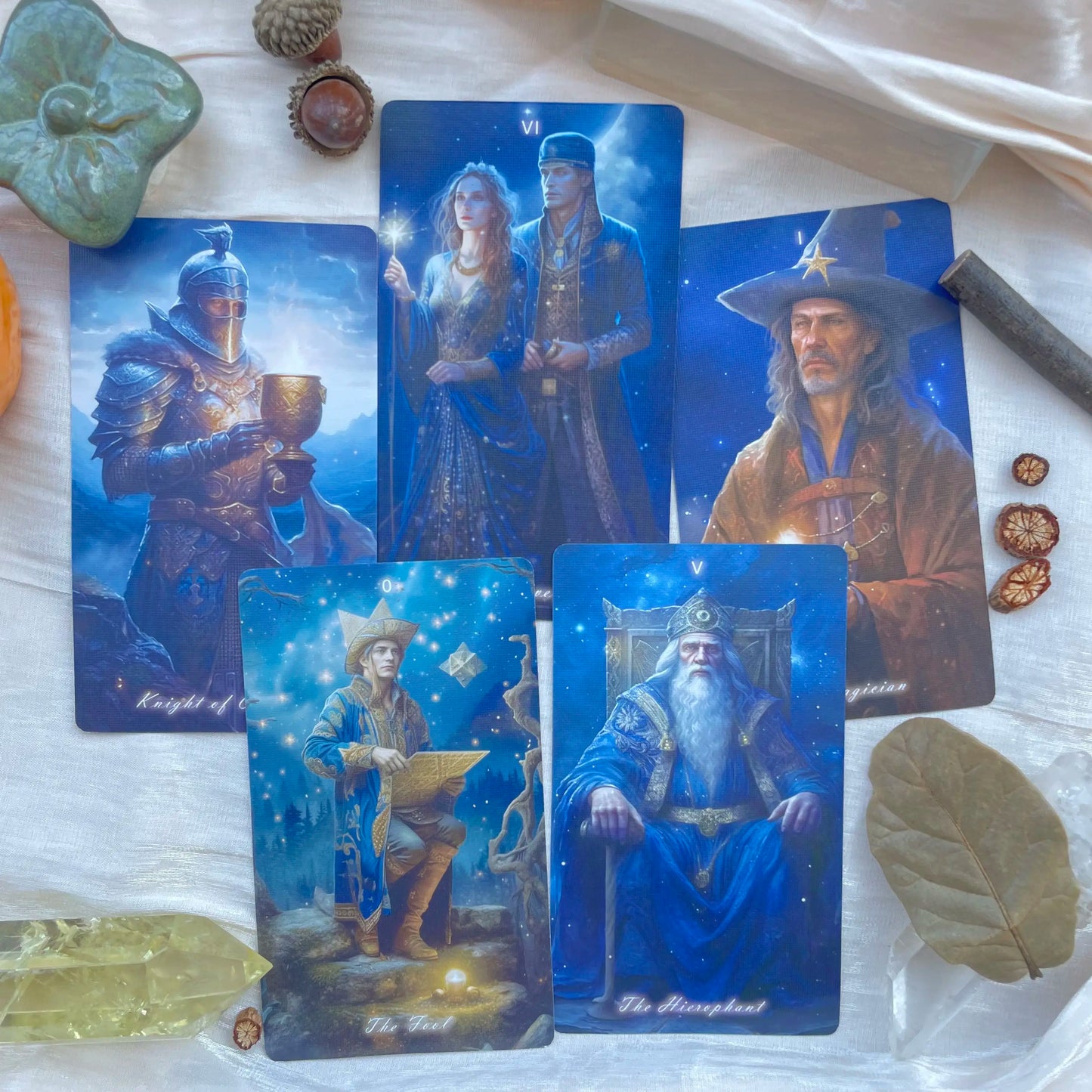 Starry Sky Tarot Premium Artistic Stars Tarot Deck