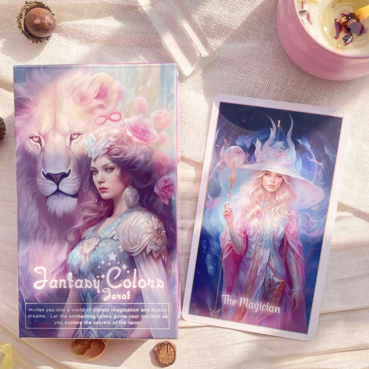 Fantasy Colors Tarot Artistic Stars Tarot Deck