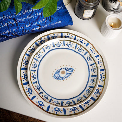 Evil Eye, Hamsa Dinner Plates | Nazar Kitchen and Dinnerware Accessories