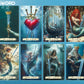 Mysteries of the Deep Mermaid Tarot Artistic Stars Tarot Deck