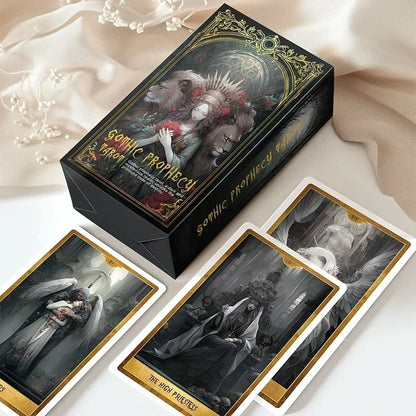 Gothic Seer Tarot Premium Artistic Stars Tarot Deck