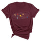 Women's Solar System  'You Are Here' Colorful T-Shirts | Astrology Apparel