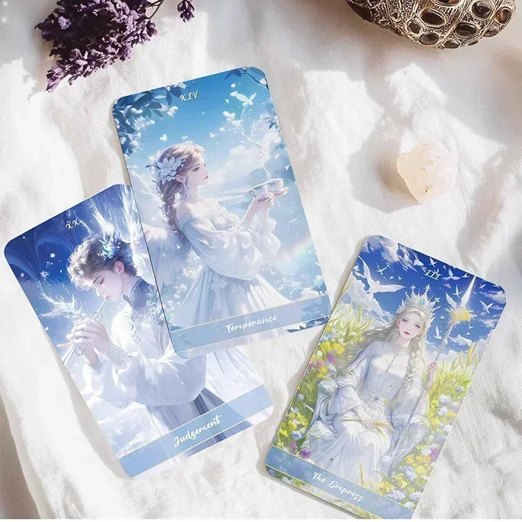 Crystal Love Tarot, Premium Artistic Stars Tarot Deck