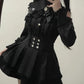 Gothic Japanese Jirai Kei Cosplay Outfit and Costume, Skirt Set - Black, Grey, Red