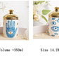 Evil Eye, Hamsa Premium Ceramic Jar | Nazar Kitchen Accessories