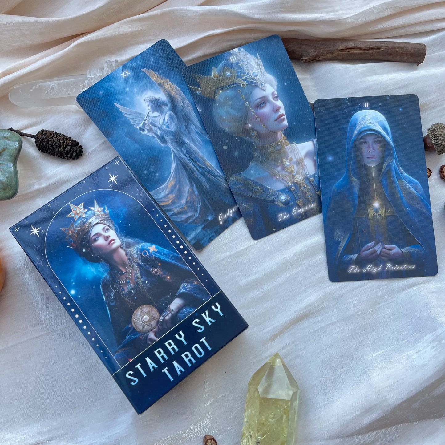 Starry Sky Tarot Premium Artistic Stars Tarot Deck