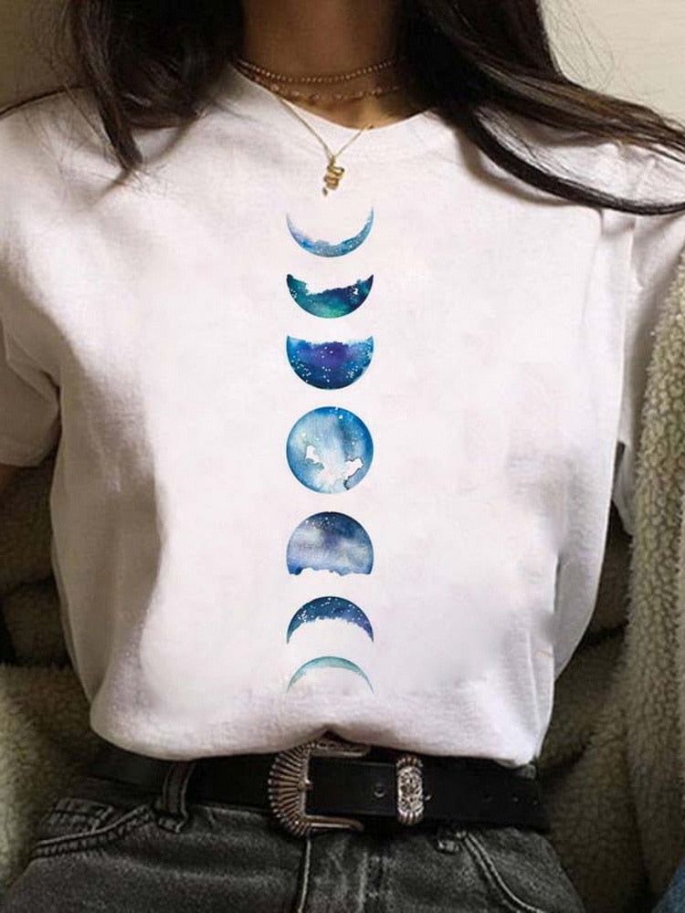 Solar System, Planets Women's T-Shirt | Astrology, Starry Celestial Apparel