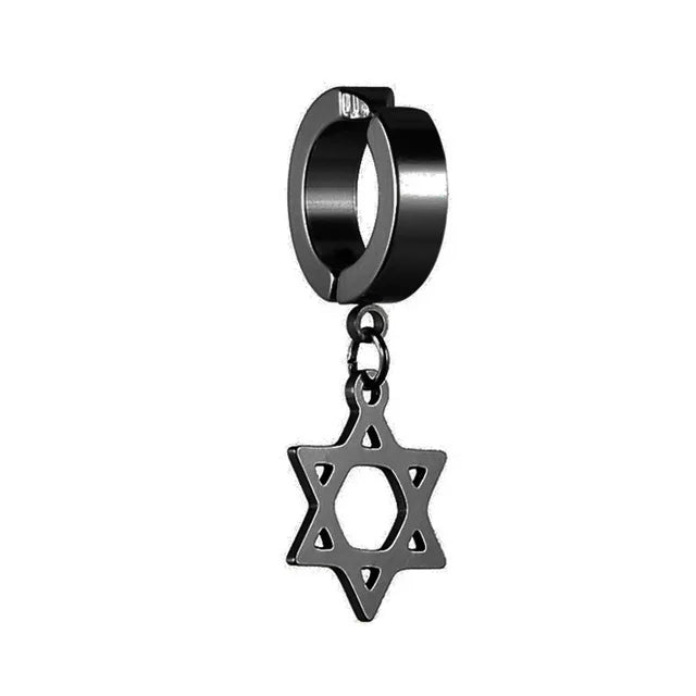 Spiritual Stainless Steel Drop Earring | Goth, Punk, Witch Style
