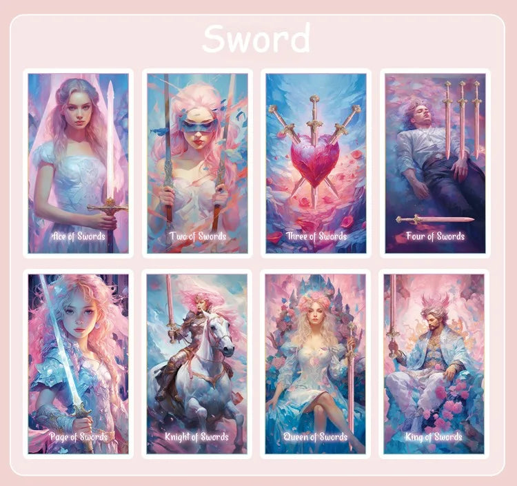 Fantasy Colors Tarot Artistic Stars Tarot Deck