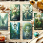 Forest Spiritual Tarot Premium Artistic Stars Tarot Deck