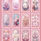 Pink Love Tarot Premium Artistic Stars Tarot Deck (English)