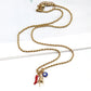 Evil Eye Handmade Chilli Pepper Pendant Necklace Turkish Evil Eye Jewelry