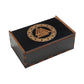 Engraved Wooden Tarot Card Box, Crystal Storage, Trees of Life