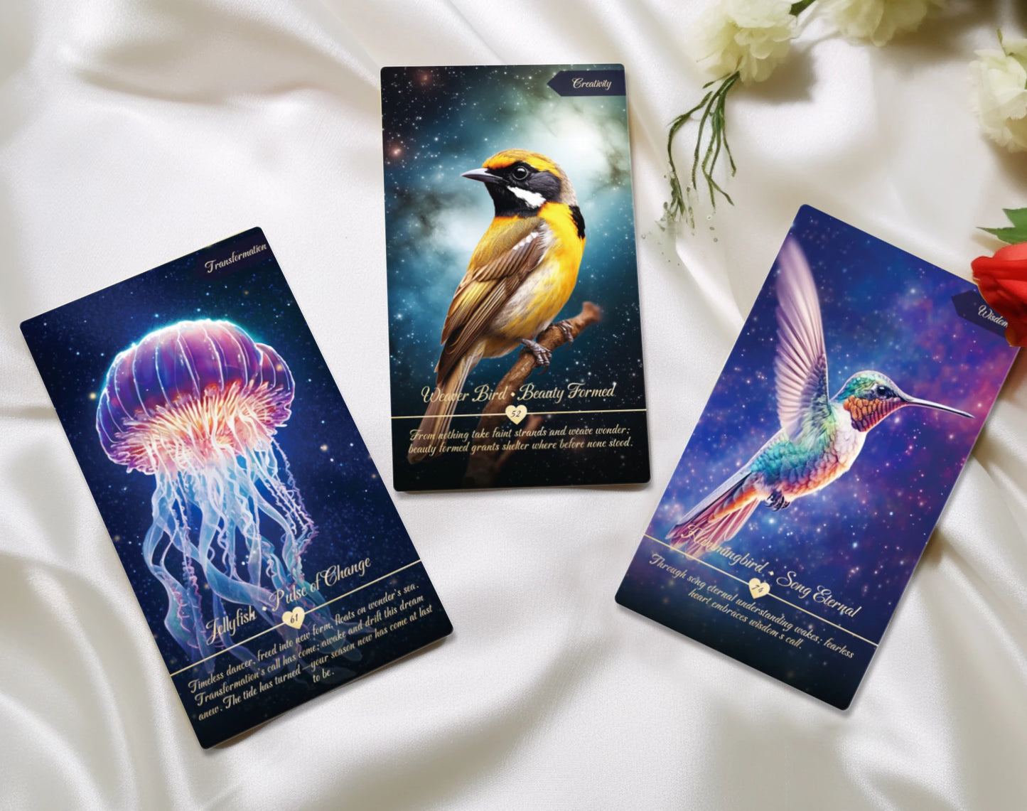 Animal Oracle Premium Artistic Stars Tarot Oracle Deck