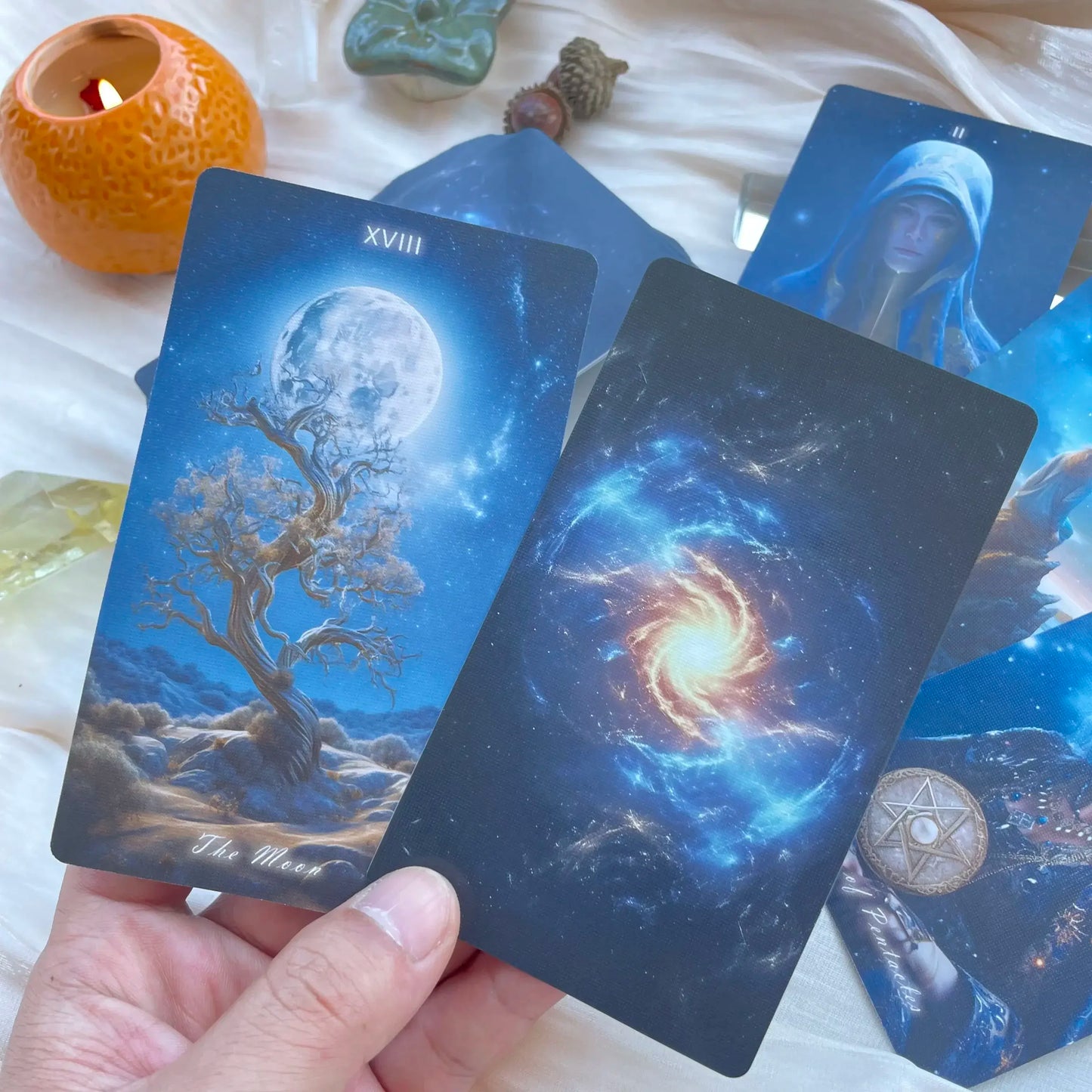 Starry Sky Tarot Premium Artistic Stars Tarot Deck