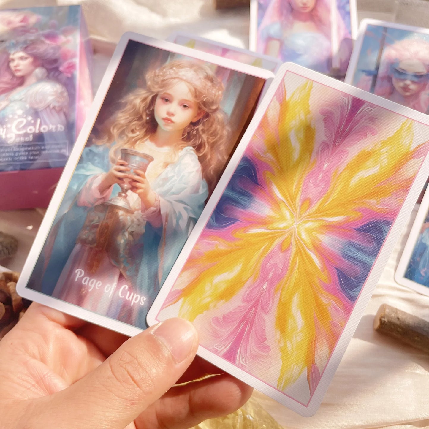 Fantasy Colors Tarot Artistic Stars Tarot Deck