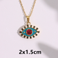 Colorful Evil Eye Necklace | Spiritual Hamsa Jewelry