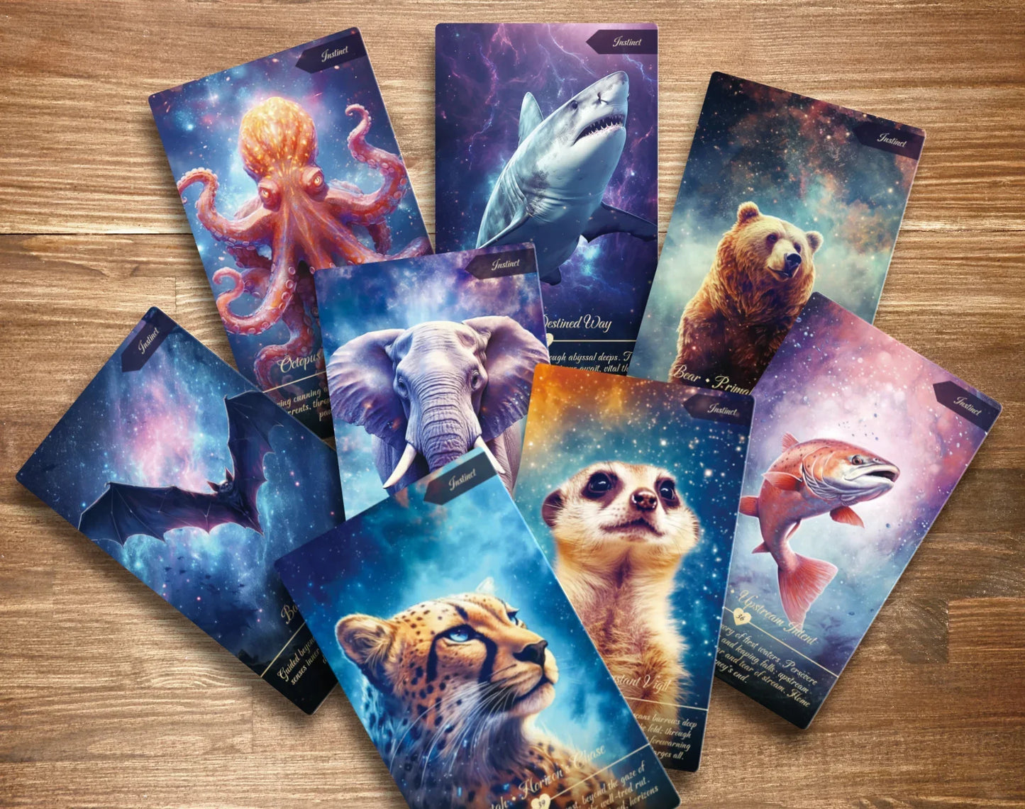 Animal Oracle Premium Artistic Stars Tarot Oracle Deck