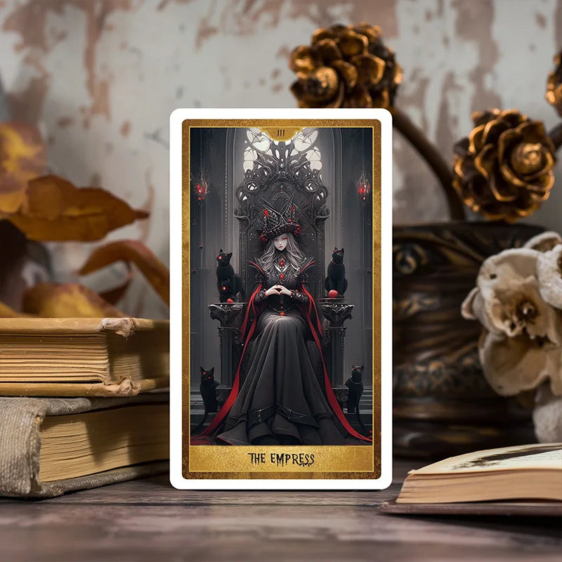 Gothic Seer Tarot Premium Artistic Stars Tarot Deck