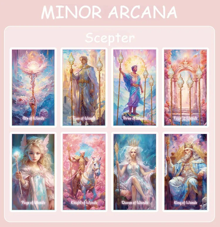 Fantasy Colors Tarot Artistic Stars Tarot Deck