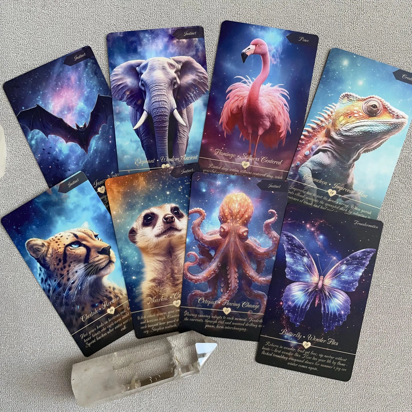 Animal Oracle Premium Artistic Stars Tarot Oracle Deck