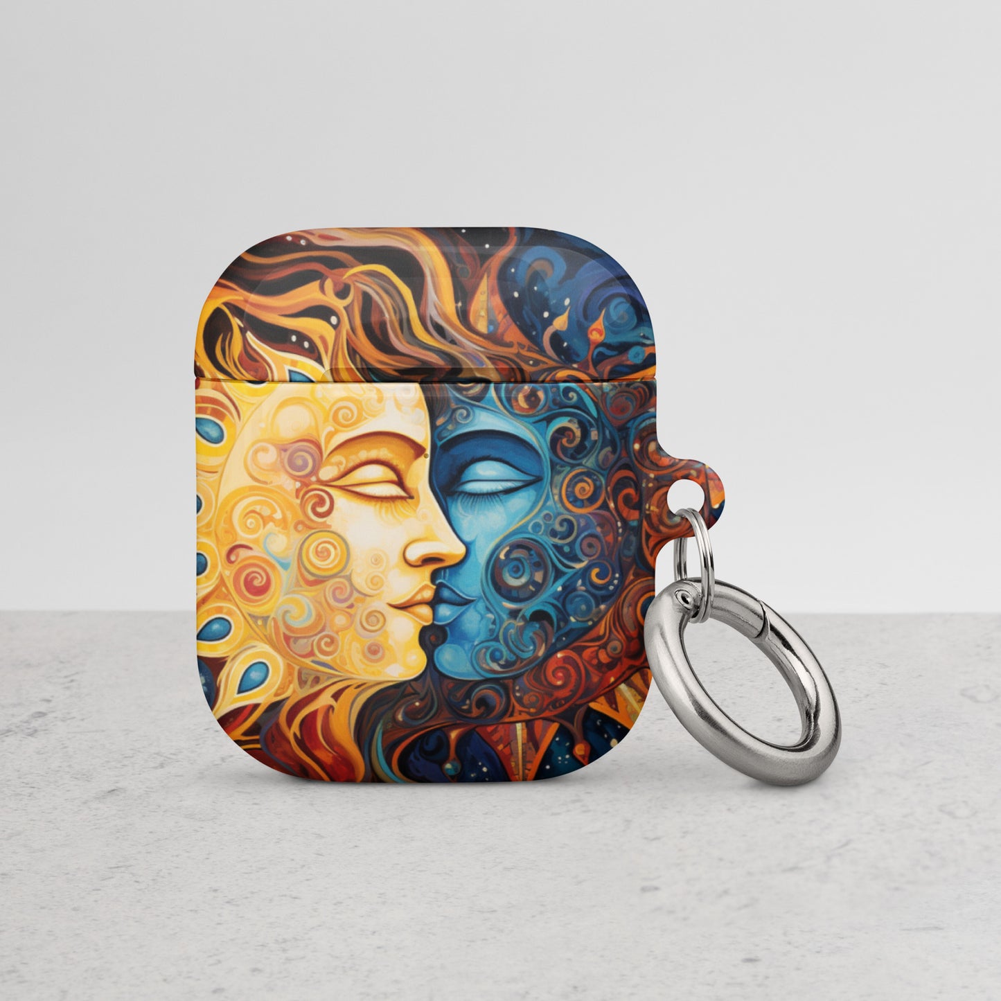 Spiritual 'Divine Sun Goddess' AirPods Case | Aesthetic Celestial themed Smartphone Accessories