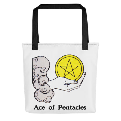 'Ace of Pentacles' Minor Arcana Tote bag | Carrying Bag