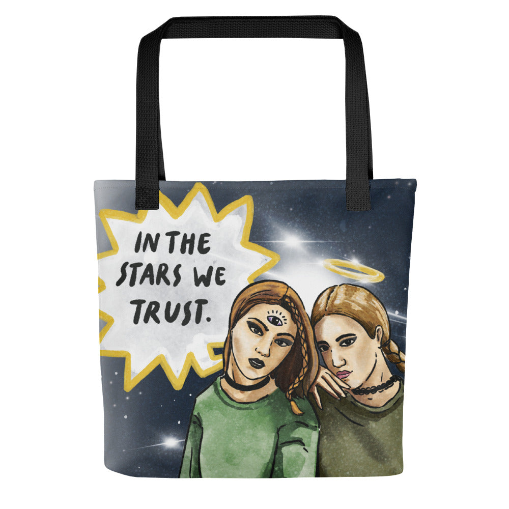 'In the Stars We Trust' Celestial Tote bag | Astrology Themed