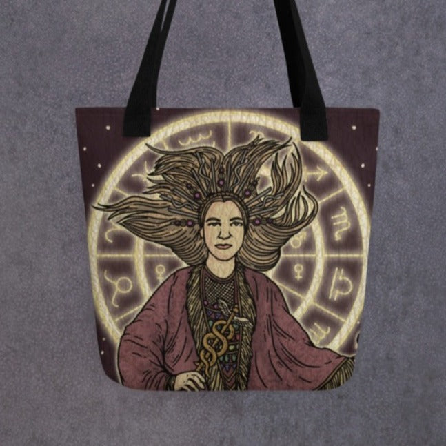 'Astrogirl' Tarot Card Tote bag | Astrology-themed Accessories