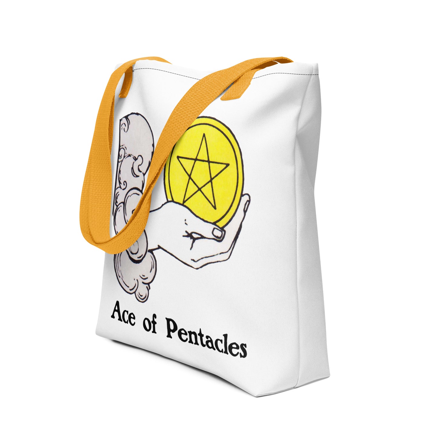 'Ace of Pentacles' Minor Arcana Tote bag | Carrying Bag