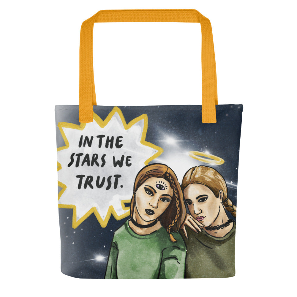 'In the Stars We Trust' Celestial Tote bag | Astrology Themed