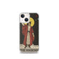 'The Magician' Tard Card - Greek God Hermes Clear - Transluscent iPhone Case