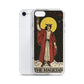 'The Magician' Tard Card - Greek God Hermes Clear - Transluscent iPhone Case