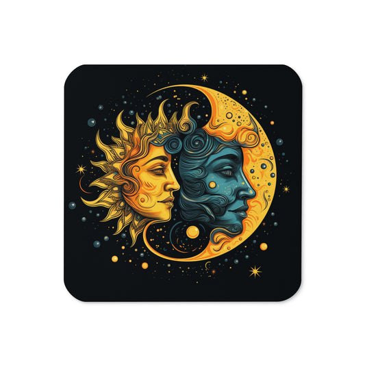 'Moon Goddess' Divine Feminine Cork-back coaster
