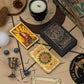 Gold mandala tarot deck with presentation box