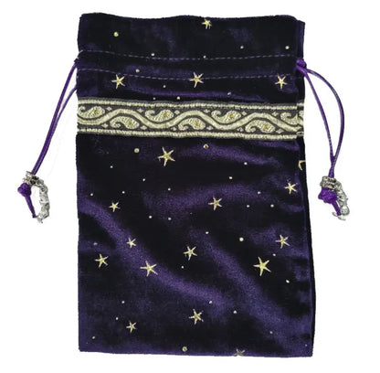 Starry Divination Pouch | Tarot Card, Crystal Storage Pouch