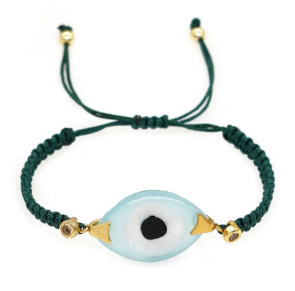 Aesthetic Evil Eye Bracelet Rope Chain