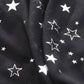 Starry Celestial Scarf | Black, Pink, Blue Silver Cosmic Stars Fashion Accessory