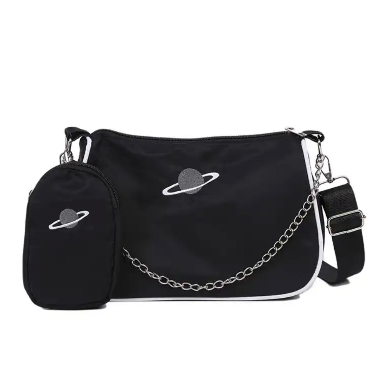 Saturn Crossbody - Messenger Bag | Galaxy, Celestial Themed Accessories