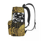 Golden Black ‘The Sun’ Tarot Card Backpack | Divination School Bag