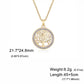Tree of Life Gold/Silver Necklace