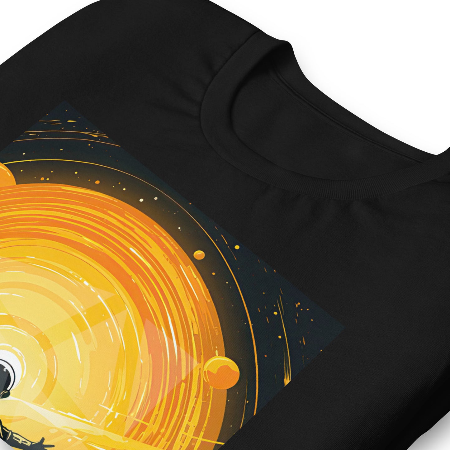 Celestial 'Spaceman' Branded Unisex t-shirt | Cosmic-Themed