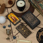 Black universe and mystical hands tarot deck with presentation box