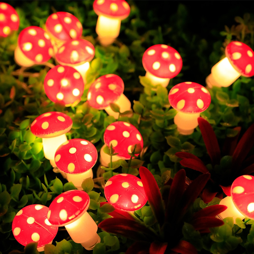 Aesthetic Mushroom Lights | Dark Forest Decor