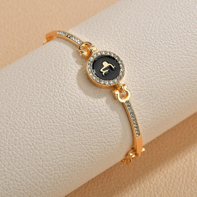 Gold Astrology - Zodiac Sign Bracelet